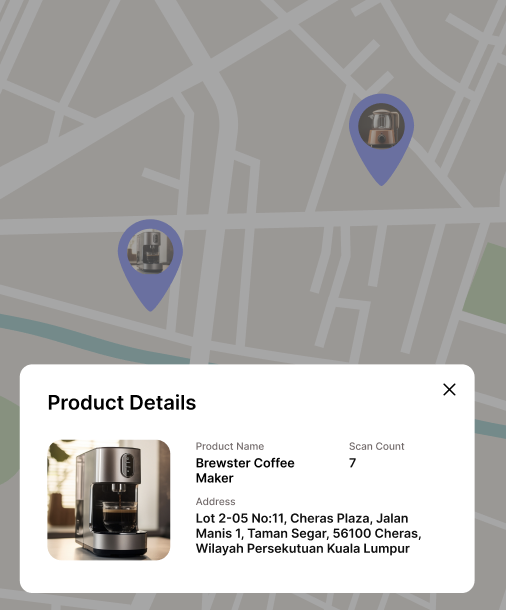 Product Traceability Banner